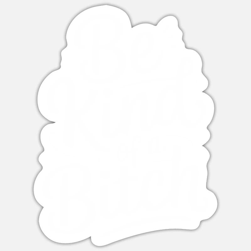 Be Kind - Sticker size S (10 x 10 cm) - white matte