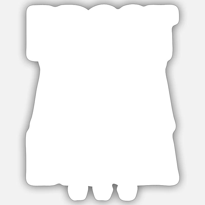 Sticker Größe S (10 x 10 cm) - 