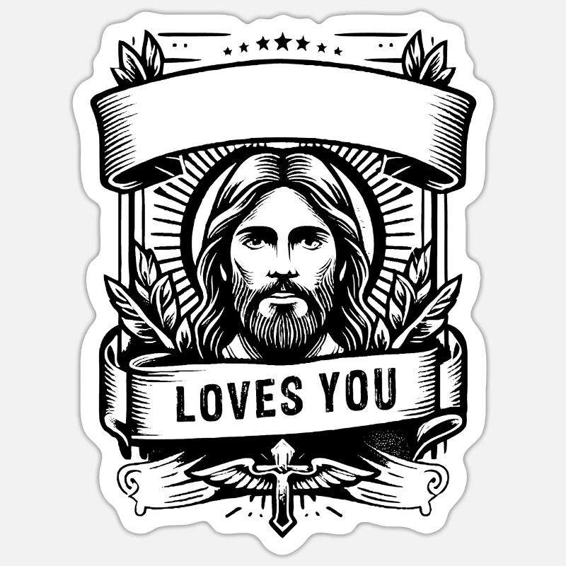 Sticker taille S (10 x 10 cm) - 