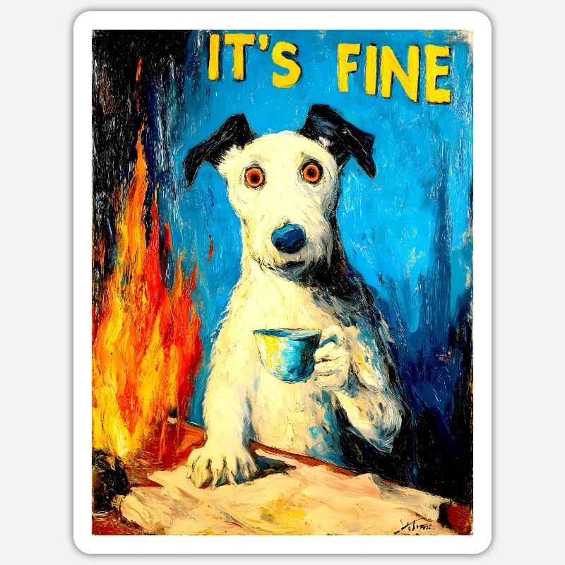 Sticker Größe S (10 x 10 cm) - 