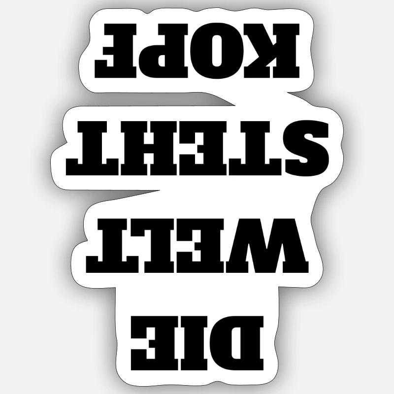 Sticker Größe S (10 x 10 cm) - 