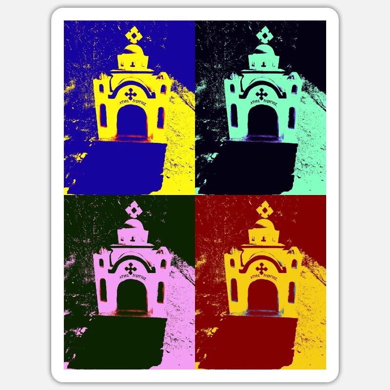 Sticker taille S (10 x 10 cm) - 