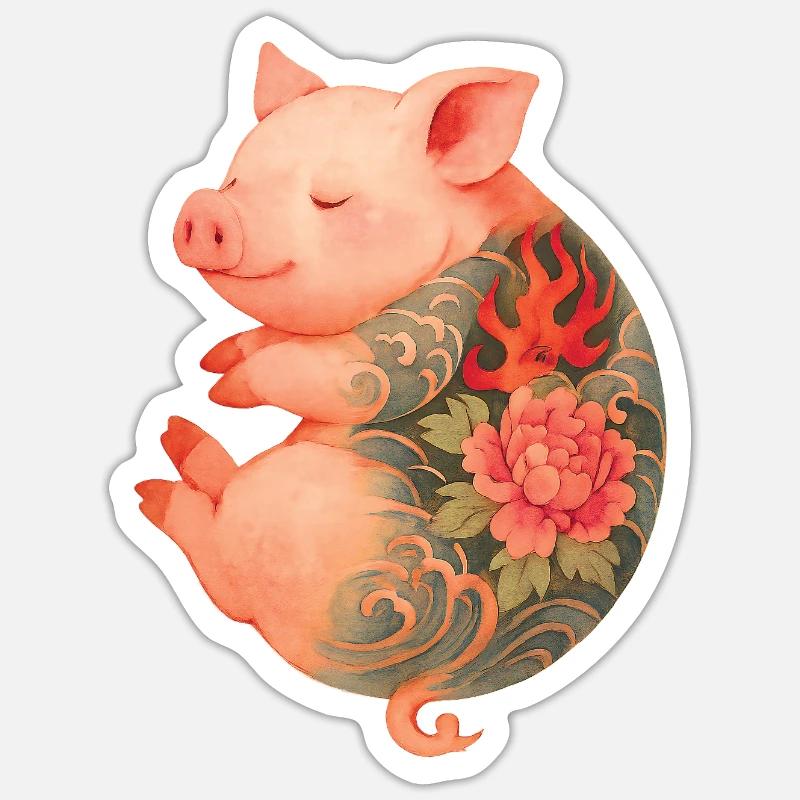 Sticker taille S (10 x 10 cm) - 