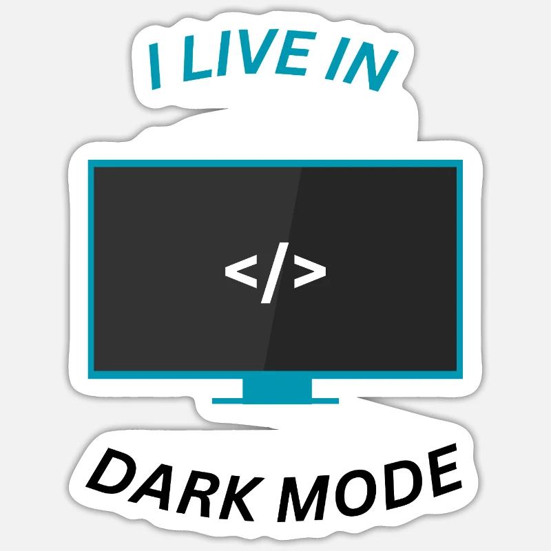 Programmer Motivation Design Sticker size S (10 x 10 cm)