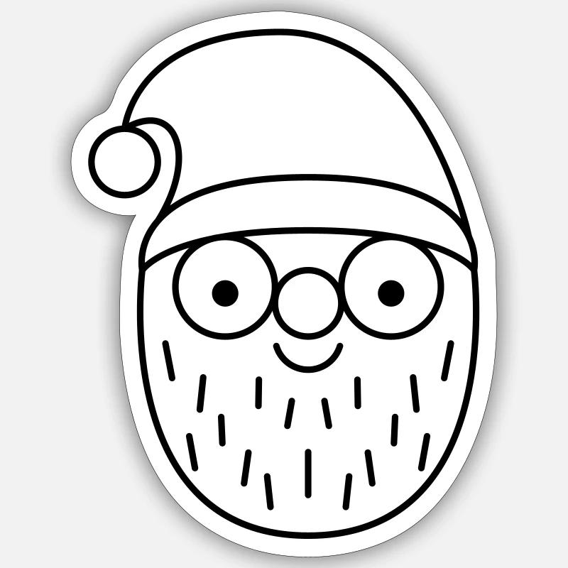 Nicolas Sticker taille S (10 x 10 cm)