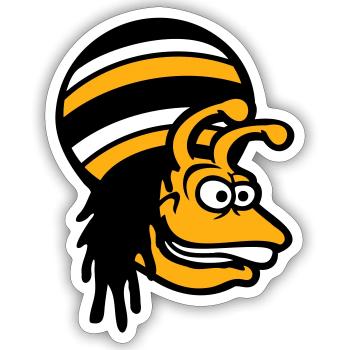 snail reggae music rasta hair hat Jamaica - Sticker size S (10 x 10 cm) - white matte - Front