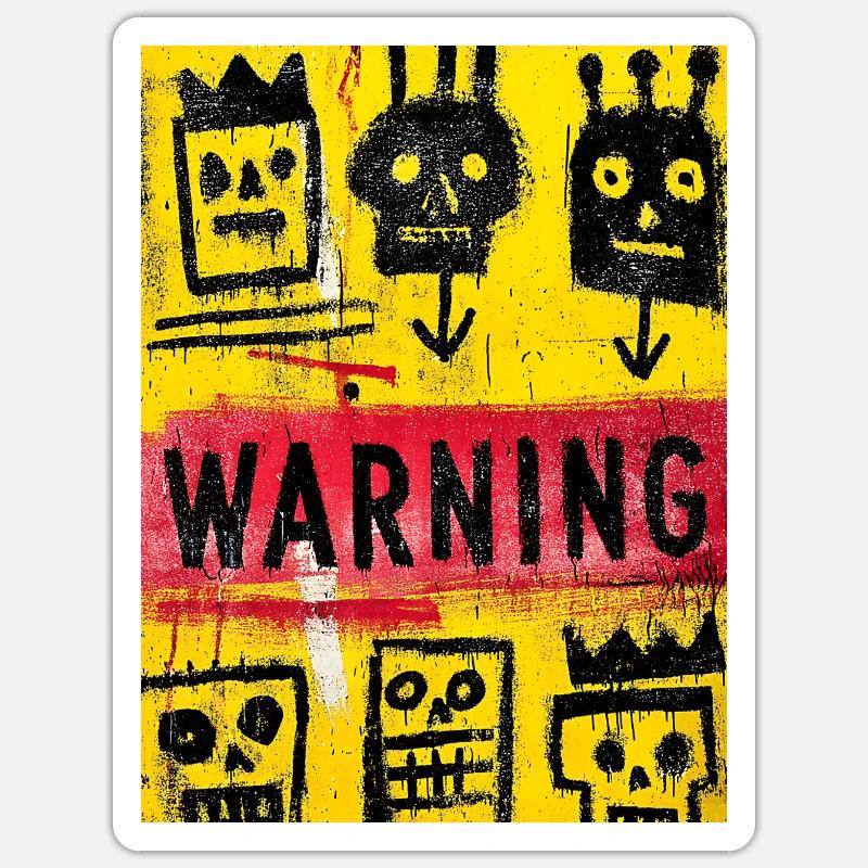 Sticker taille S (10 x 10 cm) - 