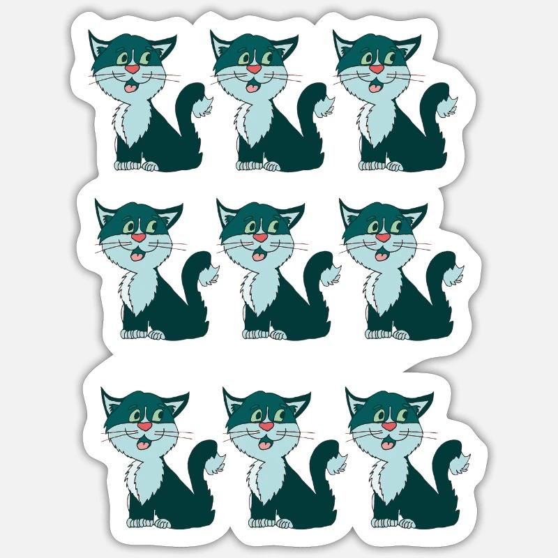 Sticker Größe S (10 x 10 cm) - 