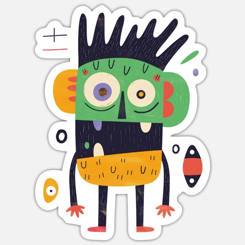 Sticker Größe S (10 x 10 cm) - 