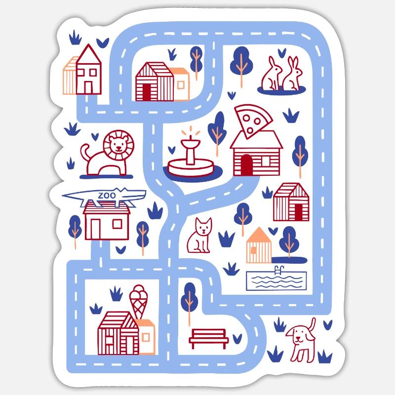 Sticker Größe S (10 x 10 cm) - 