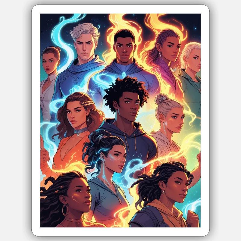 Sticker taille S (10 x 10 cm) - 