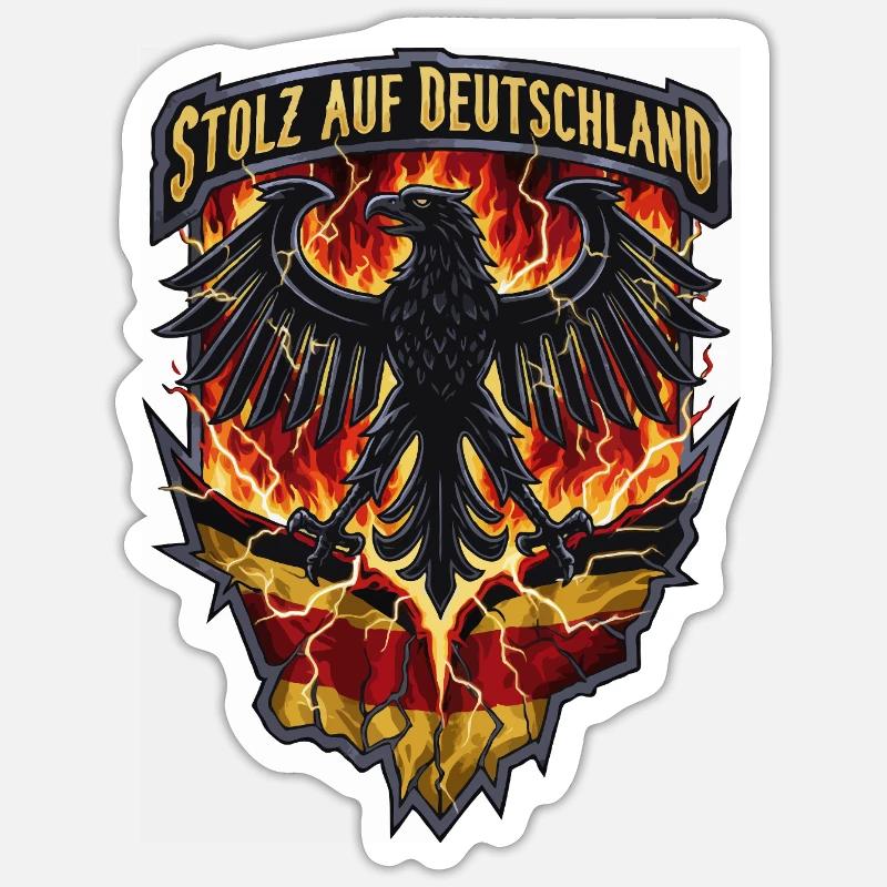 Sticker Größe S (10 x 10 cm) - 