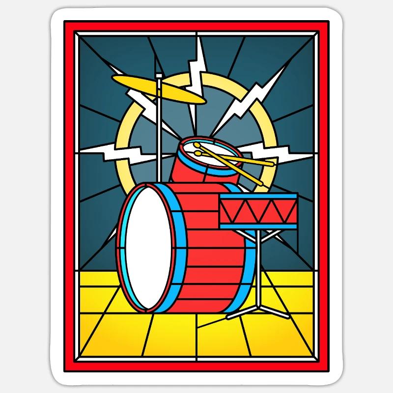 Sticker Größe S (10 x 10 cm) - 