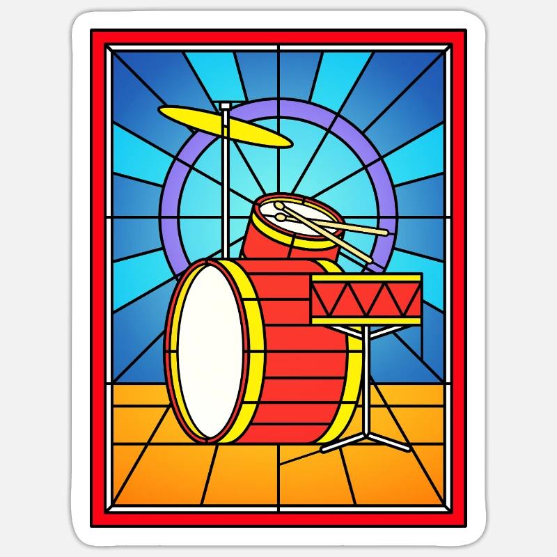 Sticker taille S (10 x 10 cm) - 