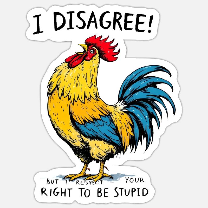 Sticker size S (10 x 10 cm) - 