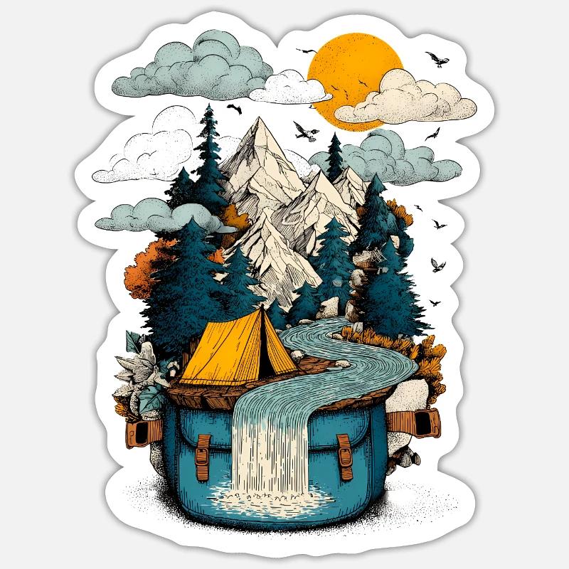 Sticker Größe S (10 x 10 cm) -