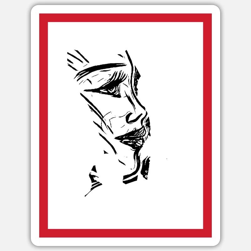 Sticker taille S (10 x 10 cm) - 