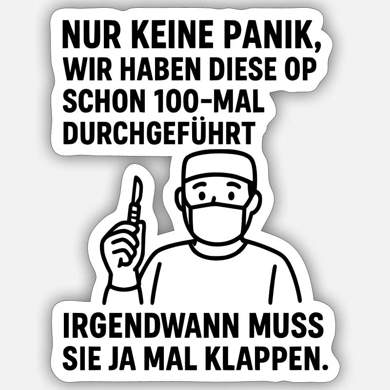 Sticker Größe S (10 x 10 cm) -
