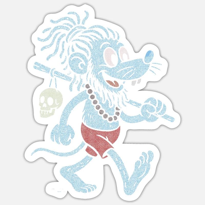Bandi Coot Baba - Sticker size S (10 x 10 cm) - white matte