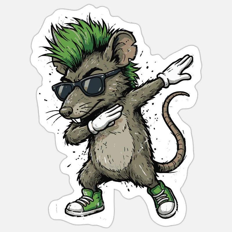 Sticker taille S (10 x 10 cm) - 