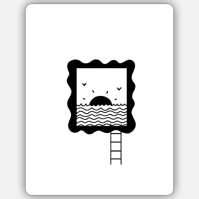 Sticker size S (10 x 10 cm) - 