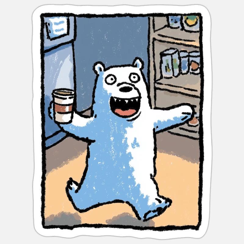 Sticker Größe S (10 x 10 cm) - 