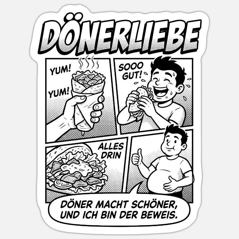 Sticker taille S (10 x 10 cm) - 