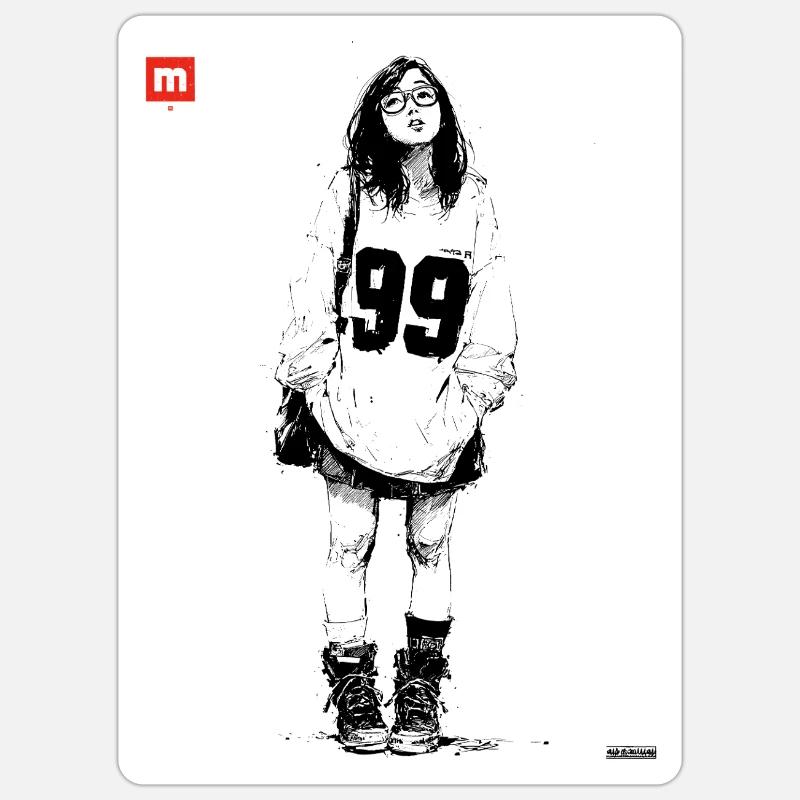 Sticker taille S (10 x 10 cm) - 