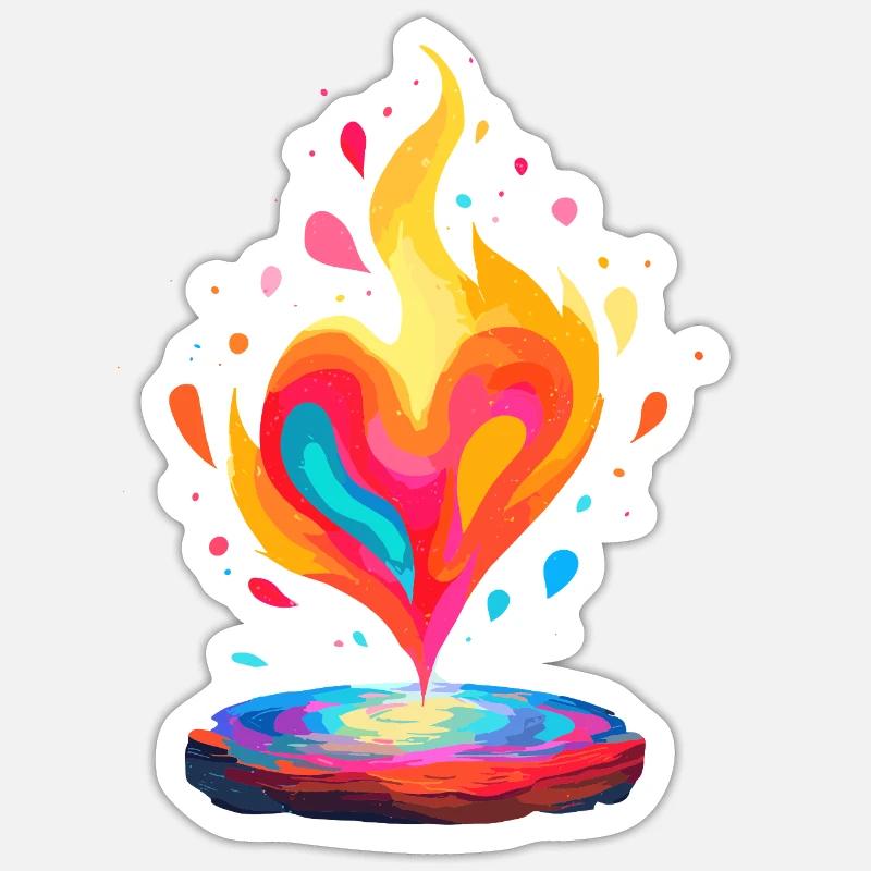 Sticker Größe S (10 x 10 cm) - 