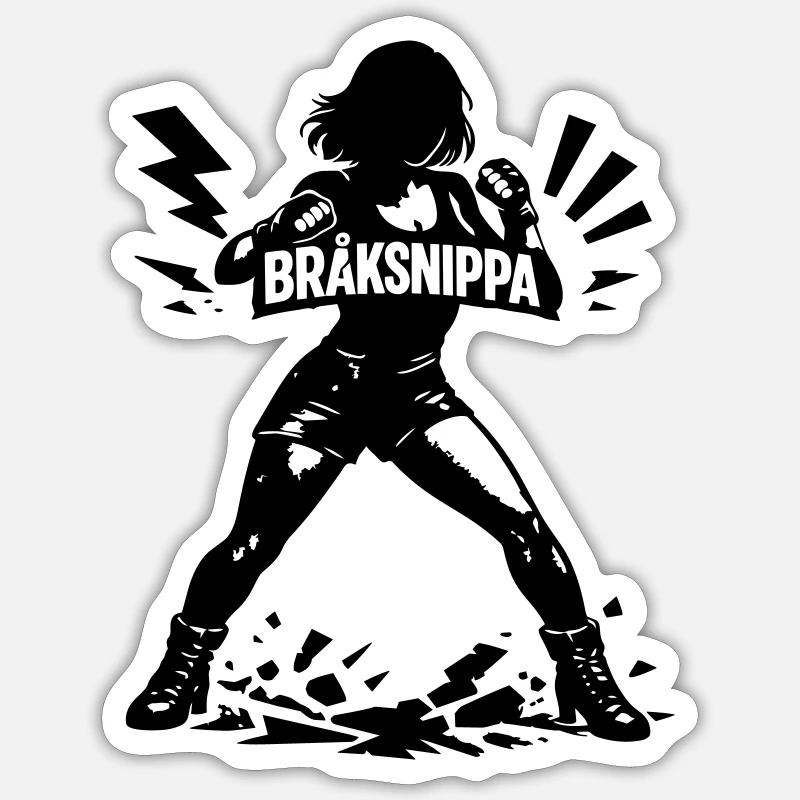 Sticker taille S (10 x 10 cm) - 