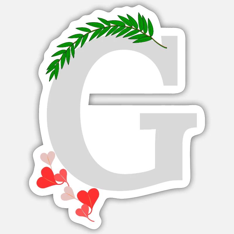 g - Sticker taille S (10 x 10 cm) - blanc mat