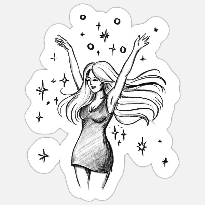 Sticker taille S (10 x 10 cm) - 