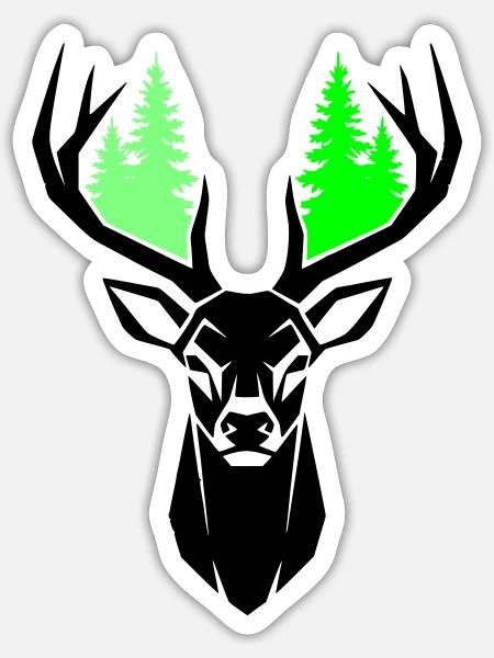  - Sticker size S (10 x 10 cm) - white matte