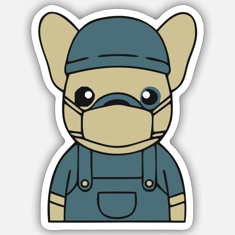 Sticker taille S (10 x 10 cm) - 