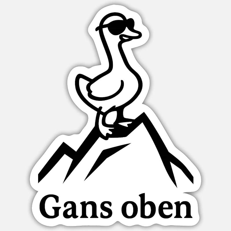 Dunkle Silhouette Muster Sticker Größe S (10 x 10 cm)