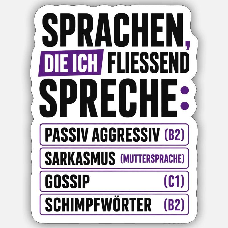 Sticker Größe S (10 x 10 cm) - 