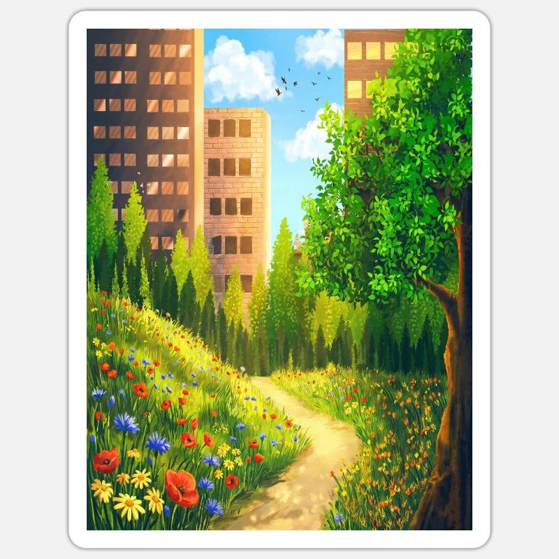 Sticker taille S (10 x 10 cm) - 