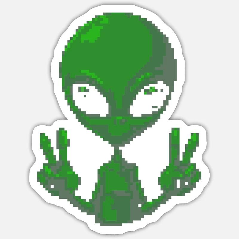 Sticker Größe S (10 x 10 cm) - 