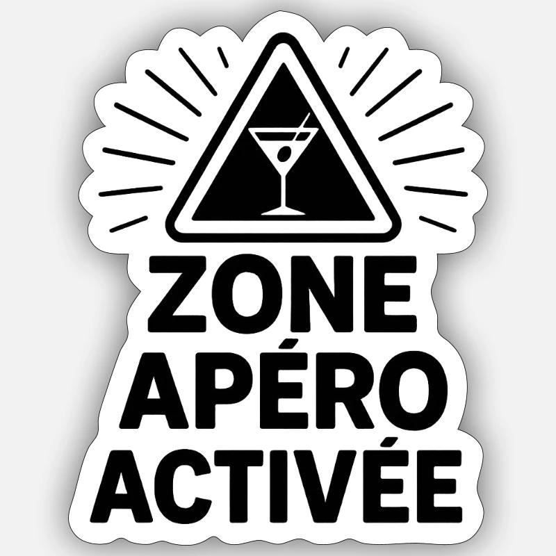 Sticker taille S (10 x 10 cm) - 