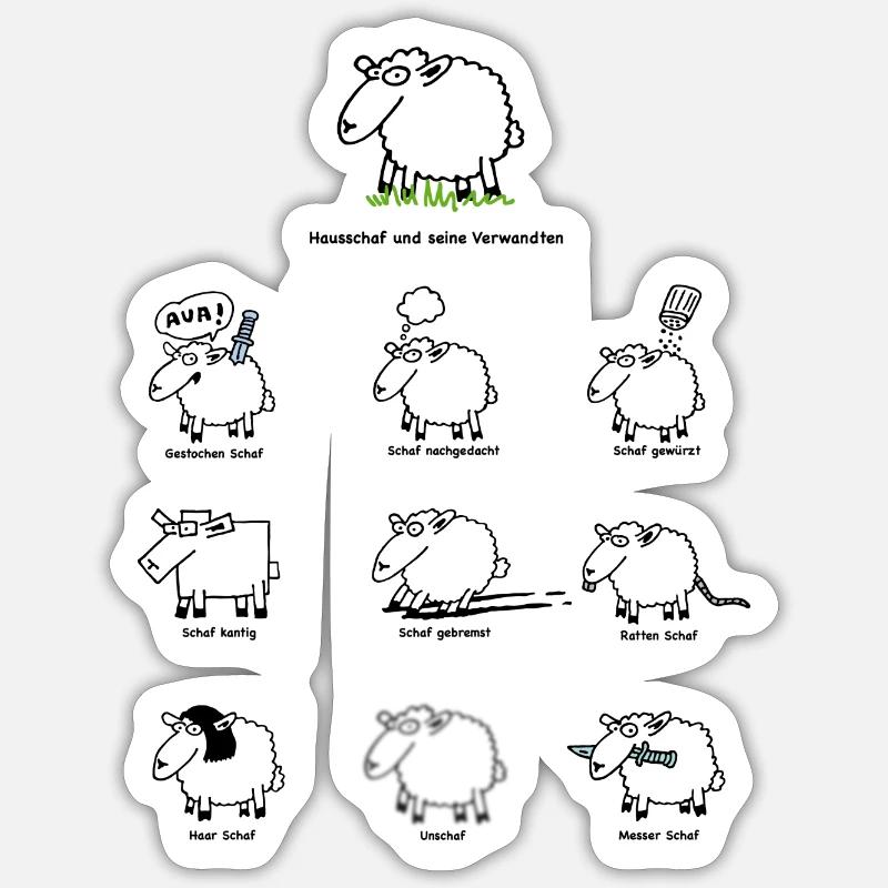 Sticker taille S (10 x 10 cm) - 