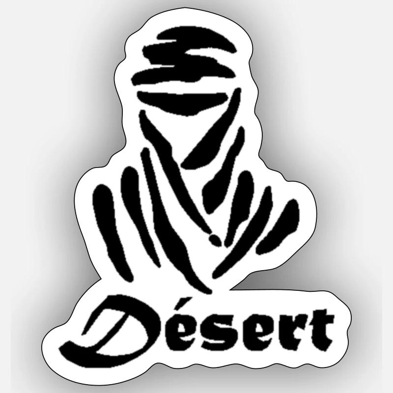 Wüste Sticker Größe S (10 x 10 cm)