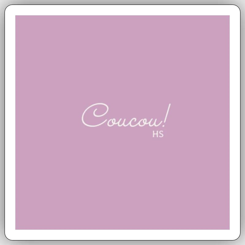 Sticker size S (10 x 10 cm) - 