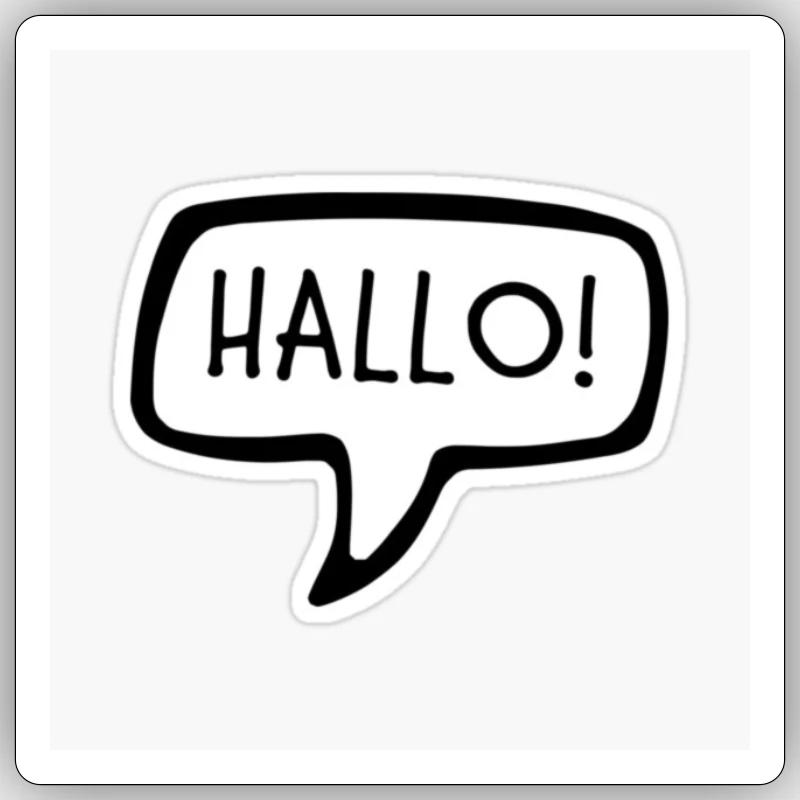Sticker Größe S (10 x 10 cm) - 