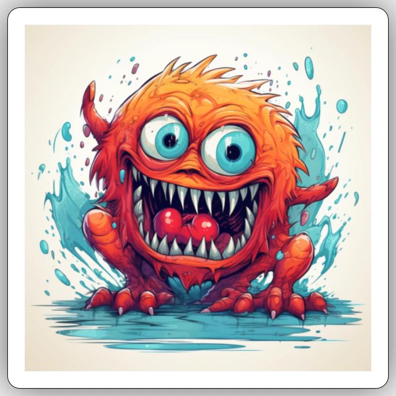 Sticker Größe S (10 x 10 cm) - 