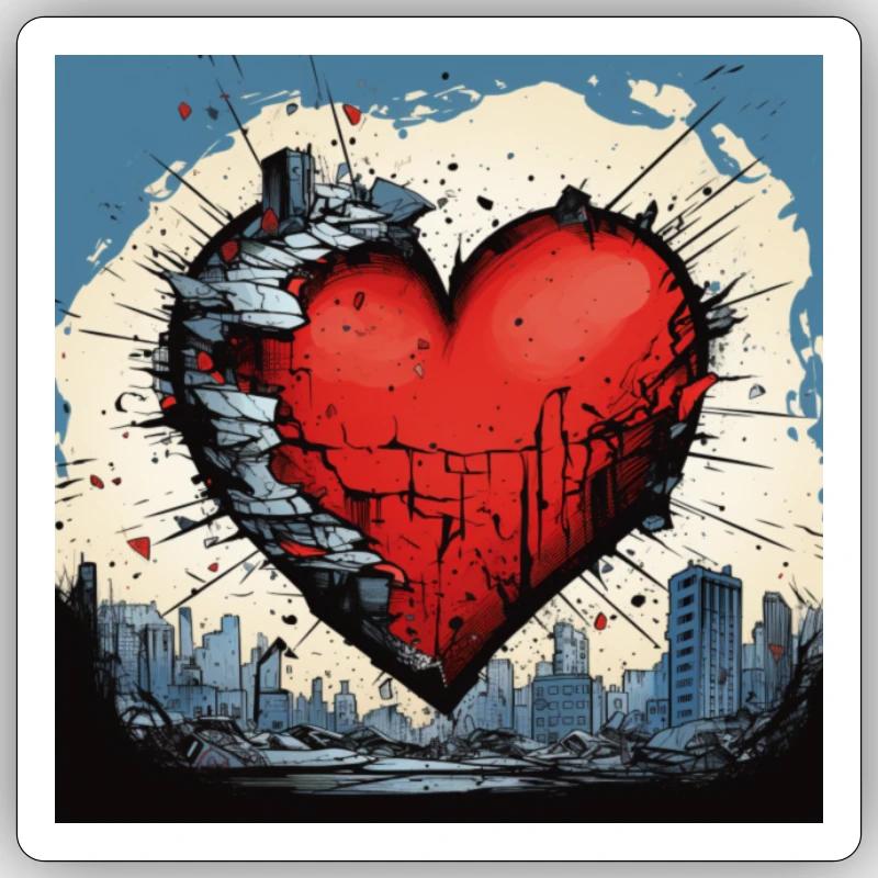 Sticker Größe S (10 x 10 cm) -
