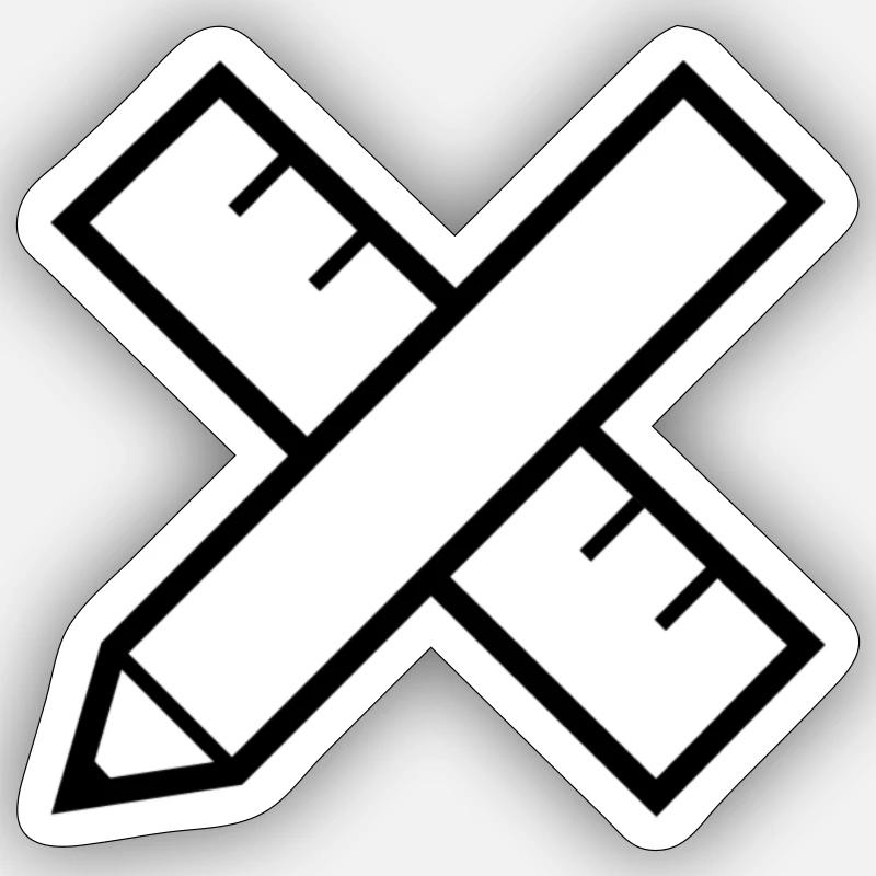 Sticker Größe S (10 x 10 cm) - 
