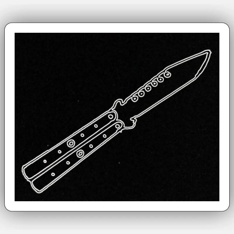 Sticker Größe S (10 x 10 cm) - 