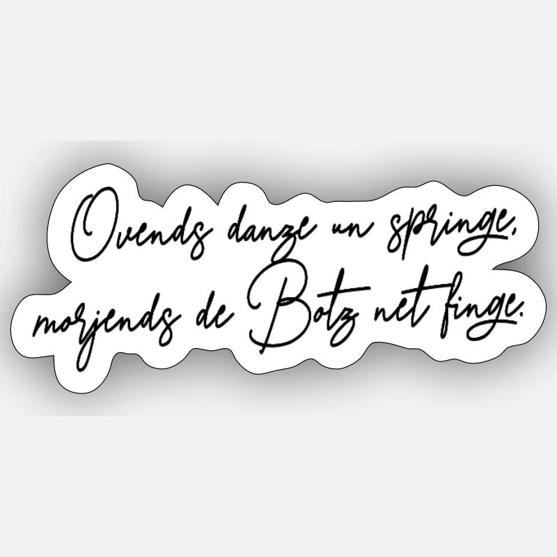 Sticker Größe S (10 x 10 cm) - 