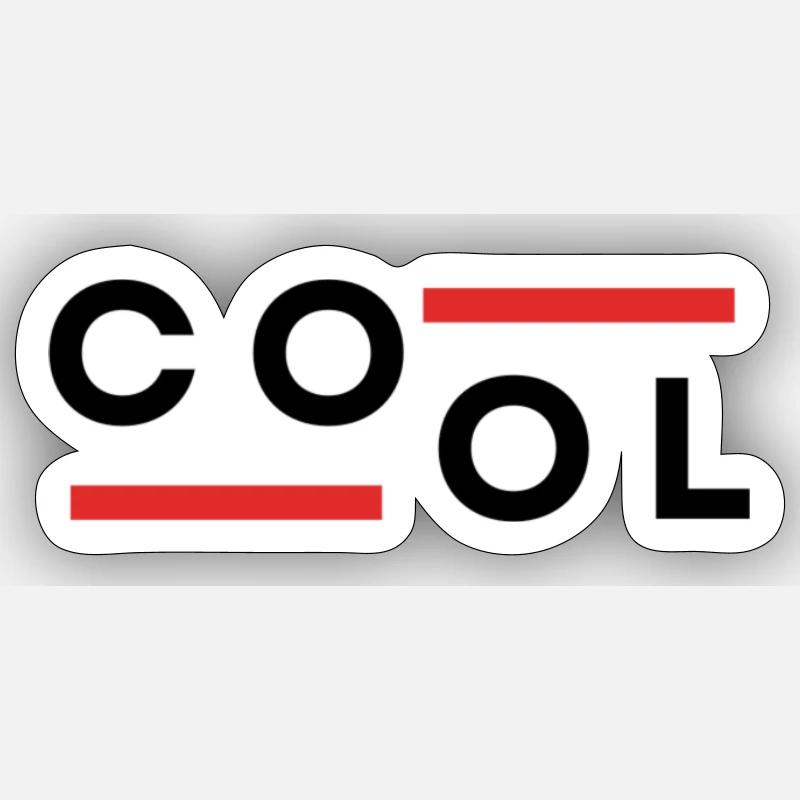 Cool Sticker Größe S (10 x 10 cm)