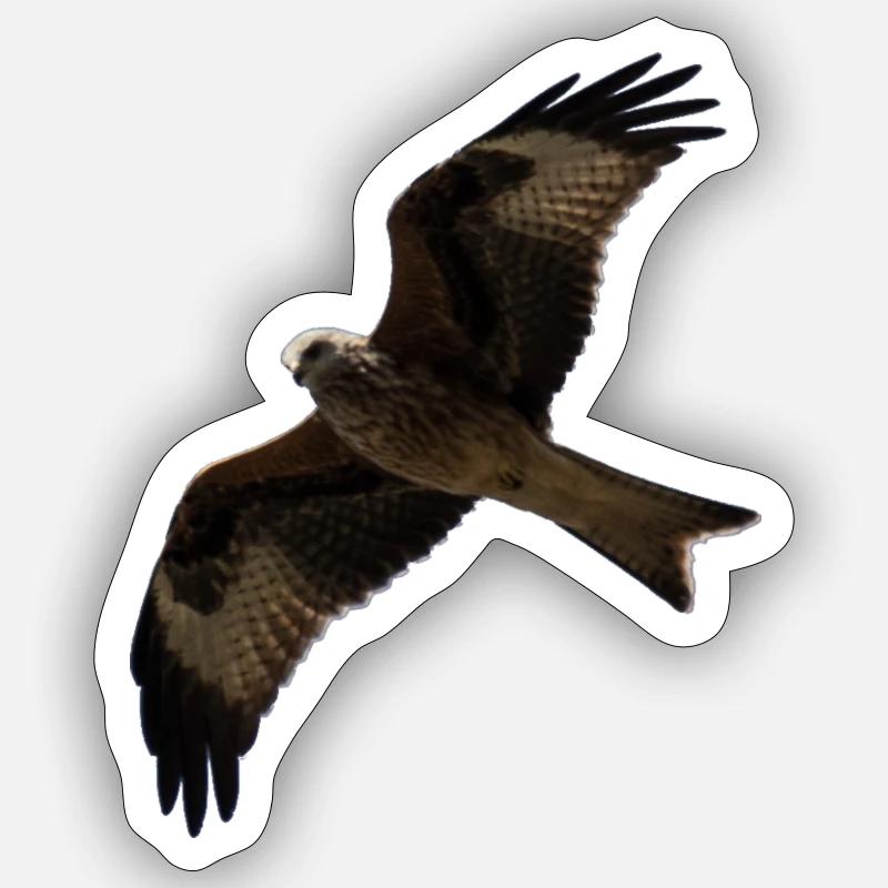 Milan in flight Sticker size S (10 x 10 cm)